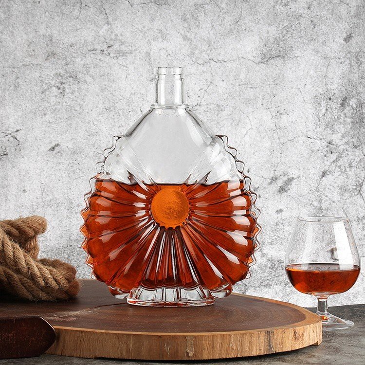 glass bottle for making wine
