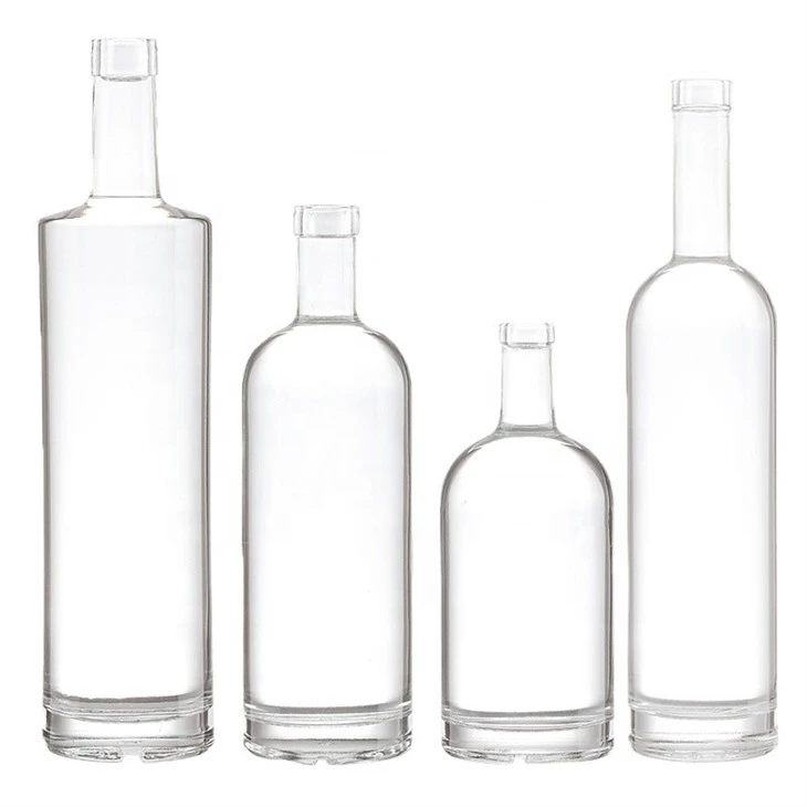 Vodka Glass Bottle With Cork