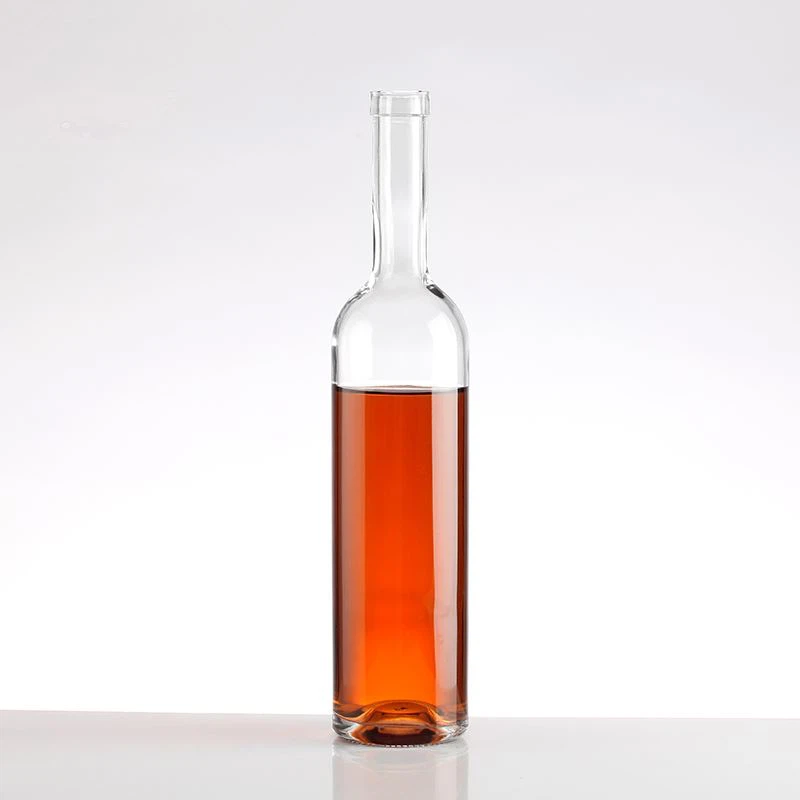 750 ml ilgo kaklo stiklinis butelis